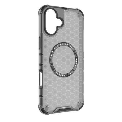 MagSafe pouzdro pro Apple iPhone 16, Techsuit, HoneyComb Shield, bílé