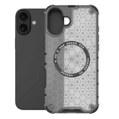 MagSafe pouzdro pro Apple iPhone 16, Techsuit, HoneyComb Shield, černé