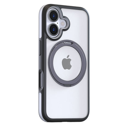 Pouzdro MagSafe pro Apple iPhone 16, Torras, Ostand R Fusion, Černá