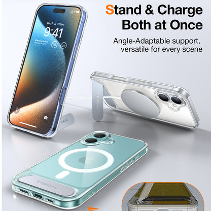 Pouzdro MagSafe pro Apple iPhone 16, Torras, Pstand, Průhledné