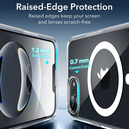 Pouzdro MagSafe pro Apple iPhone 17e / 16e, ESR, Classic Hybrid, Průhledné