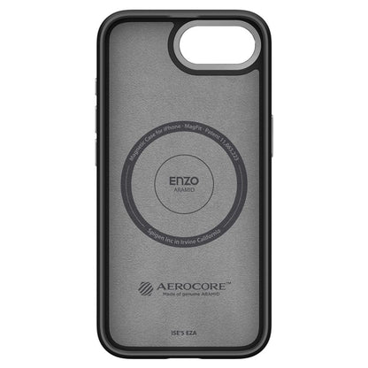 Pouzdro MagSafe pro Apple iPhone 17e / 16e, Spigen, Enzo Aramid, Matně černé