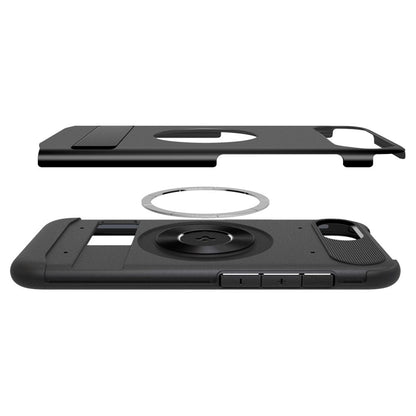 Pouzdro MagSafe pro Apple iPhone 17e / 16e, Spigen, Slim Armor, Černá