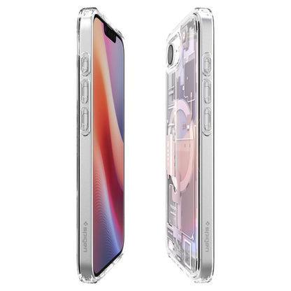 Pouzdro MagSafe pro Apple iPhone 17e / 16e, Spigen, Ultra Hybrid Zero One, Bílá