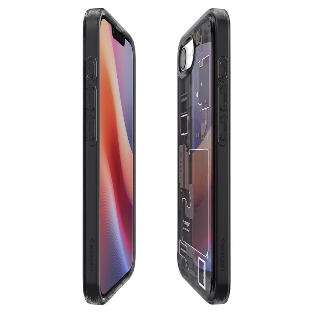 Pouzdro MagSafe pro Apple iPhone 17e / 16e, Spigen, Ultra Hybrid Zero One, Černé