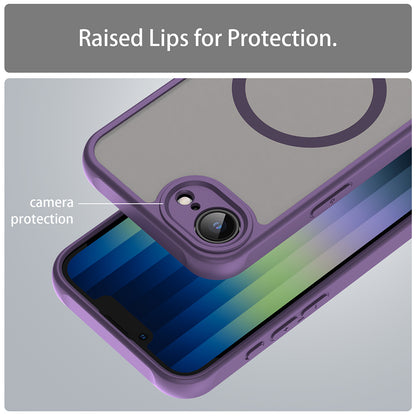 MagSafe Case for Apple iPhone 17e / 16e, Techsuit, HaloFrost II, Purple