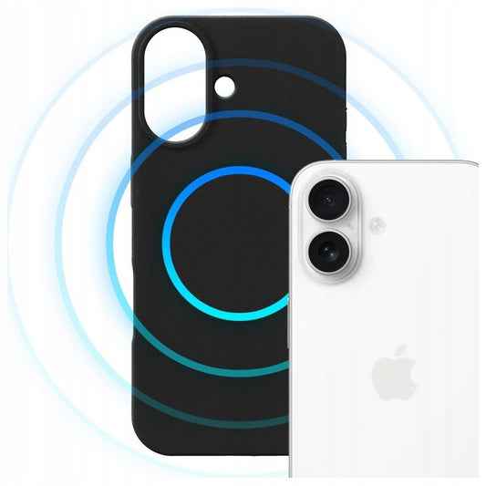 Pouzdro MagSafe pro Apple iPhone 17, 3MK, Hardy, Černá
