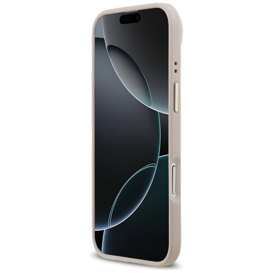 Pouzdro MagSafe pro Apple iPhone 17 Air, Guess, 4G Classic, Růžové