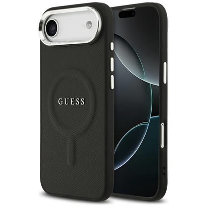 Pouzdro MagSafe pro Apple iPhone 17 Air, Guess, Classic Logo, Černá