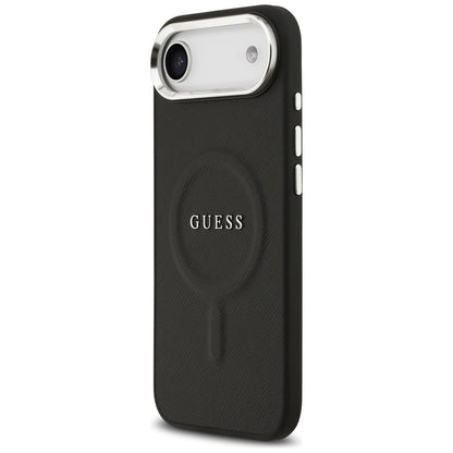 Pouzdro MagSafe pro Apple iPhone 17 Air, Guess, Classic Logo, Černá