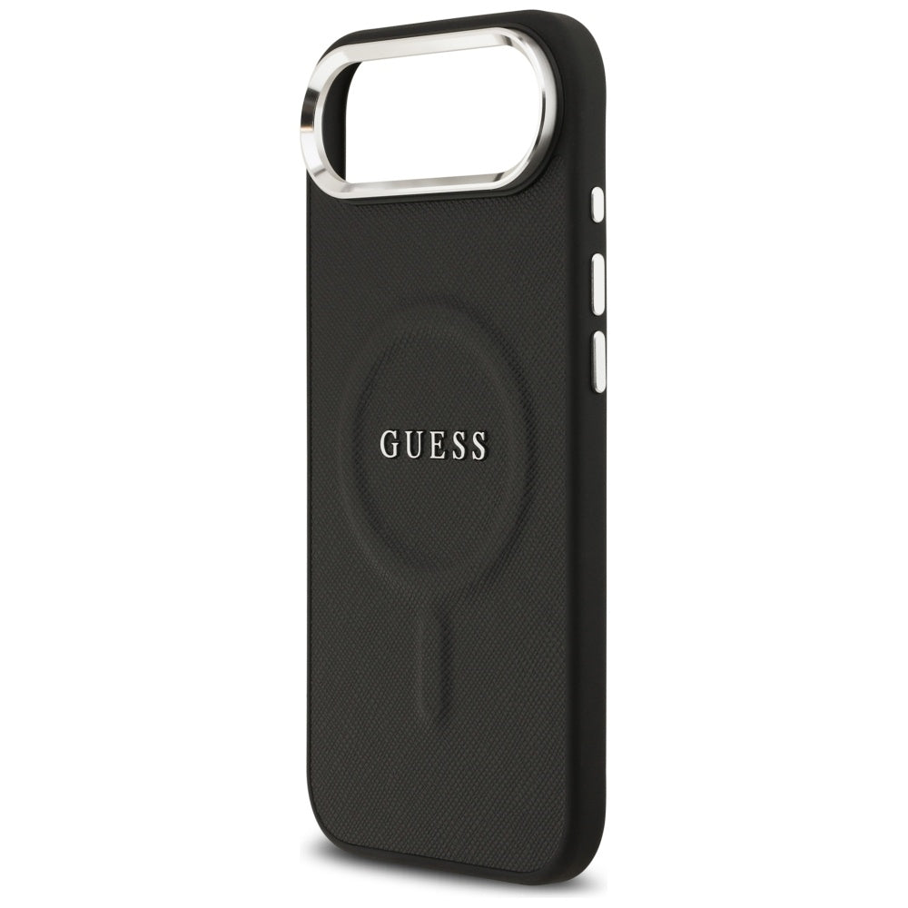 Pouzdro MagSafe pro Apple iPhone 17 Air, Guess, Classic Logo, Černá