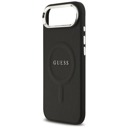 Pouzdro MagSafe pro Apple iPhone 17 Air, Guess, Classic Logo, Černá