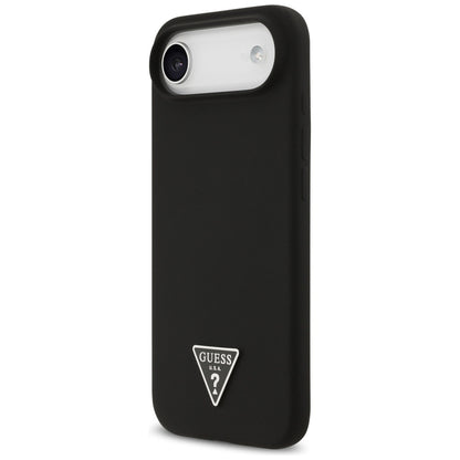 Pouzdro MagSafe pro Apple iPhone 17 Air, Guess, Triangle Logo, Černá