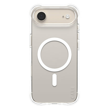 Pouzdro MagSafe pro Apple iPhone 17 Air, PanzerGlass, Care Fashionable, Průhledná Bílá