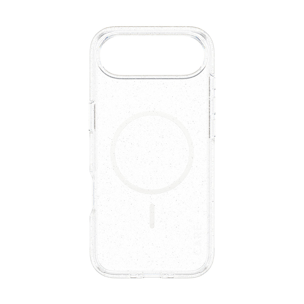 Pouzdro MagSafe pro Apple iPhone 17 Air, PanzerGlass, Care Urban Explorer Star Lit, Průhledná Bílá