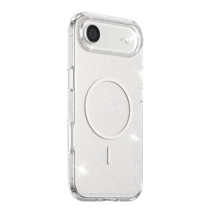 Pouzdro MagSafe pro Apple iPhone 17 Air, PanzerGlass, Care Urban Explorer Star Lit, Průhledná Bílá