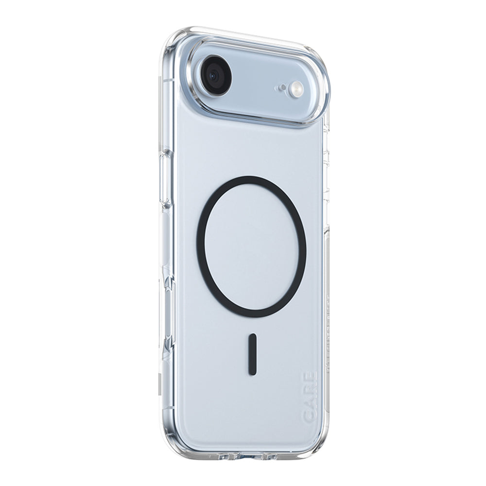 Pouzdro MagSafe pro Apple iPhone 17 Air, PanzerGlass, Care Urban Explorer, Černá Transparentní