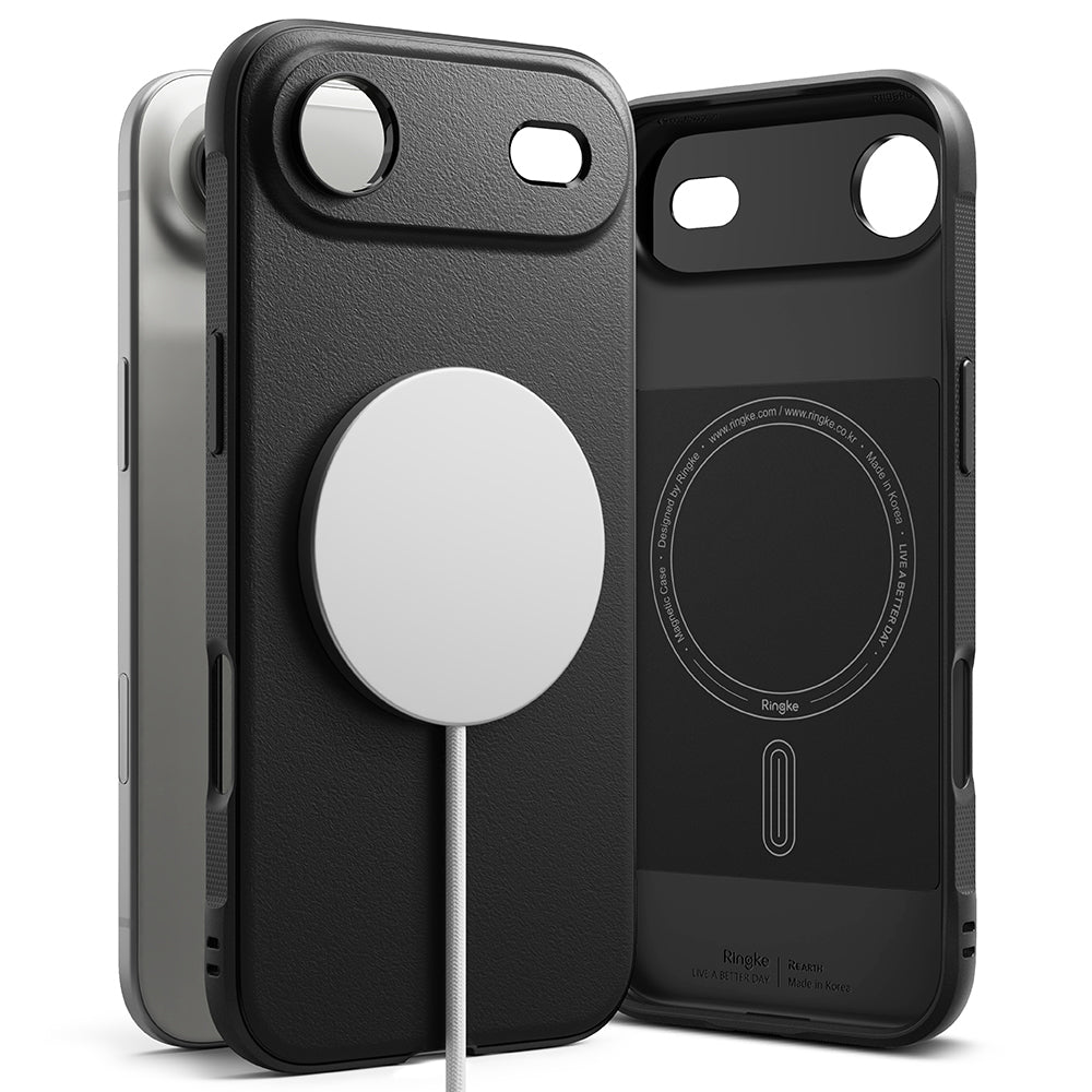 Pouzdro MagSafe pro Apple iPhone 17 Air, Ringke, Onyx, Černá