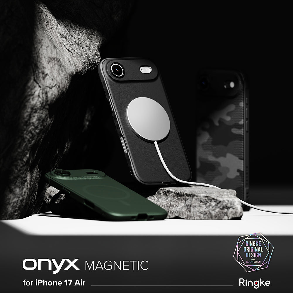 Pouzdro MagSafe pro Apple iPhone 17 Air, Ringke, Onyx, Černá
