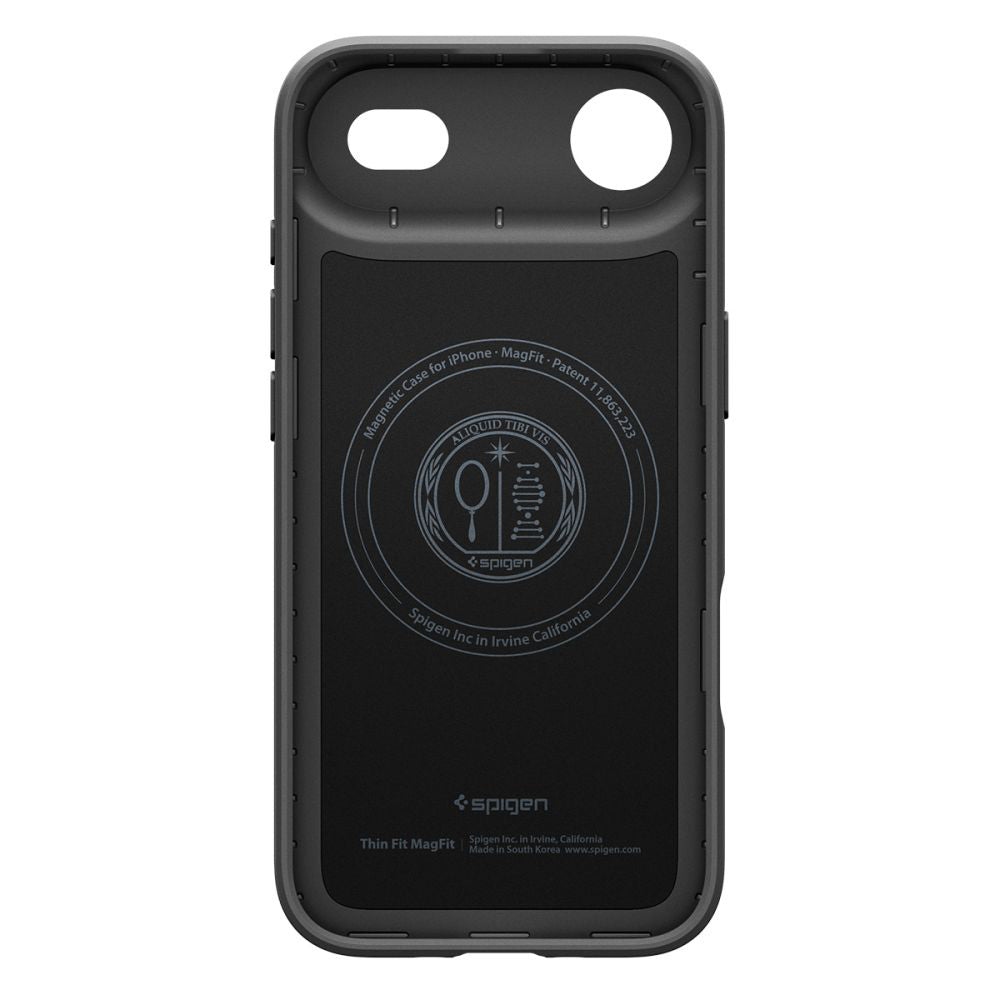Pouzdro MagSafe pro Apple iPhone 17 Air, Spigen, Thin Fit, Černé