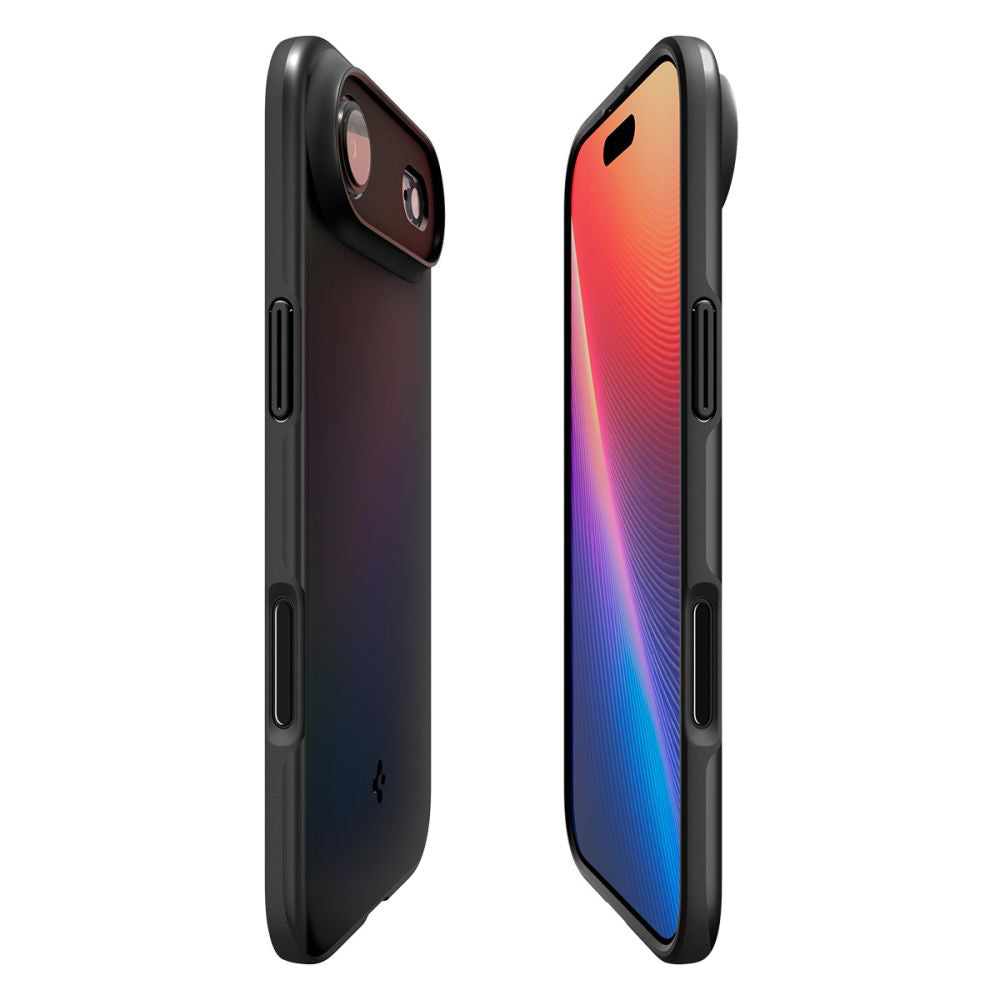 Pouzdro MagSafe pro Apple iPhone 17 Air, Spigen, Thin Fit, Černé