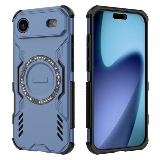 Pouzdro MagSafe pro Apple iPhone 17 Air, Techsuit, ArmorMag, Modrá