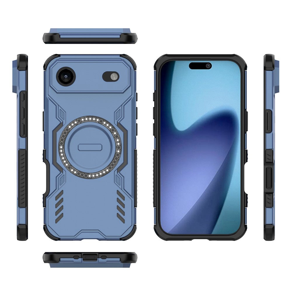 Pouzdro MagSafe pro Apple iPhone 17 Air, Techsuit, ArmorMag, Modrá