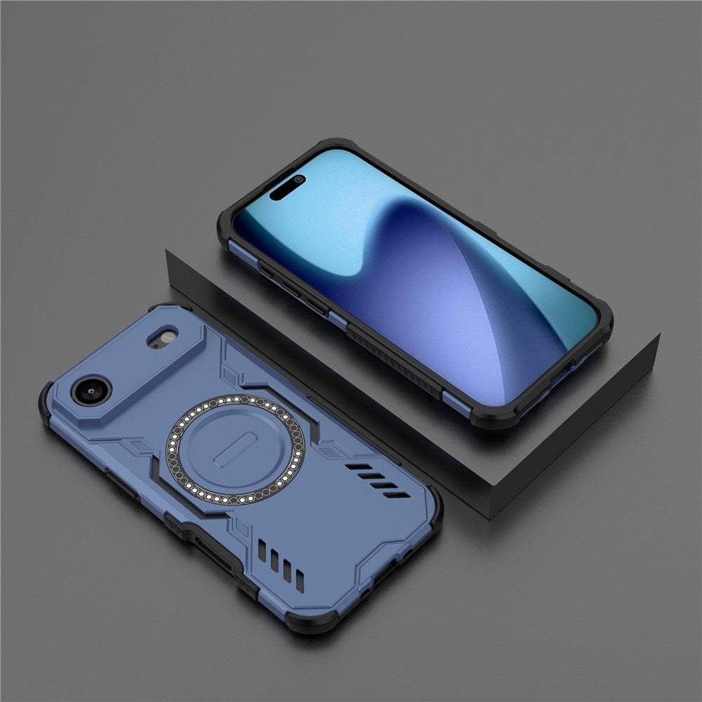 Pouzdro MagSafe pro Apple iPhone 17 Air, Techsuit, ArmorMag, Modrá