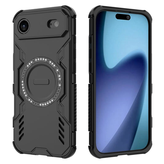 Pouzdro MagSafe pro Apple iPhone 17 Air, Techsuit, ArmorMag, Černá