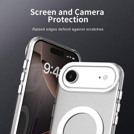 Pouzdro MagSafe pro Apple iPhone 17 Air, Techsuit, CandyCase, Bílá