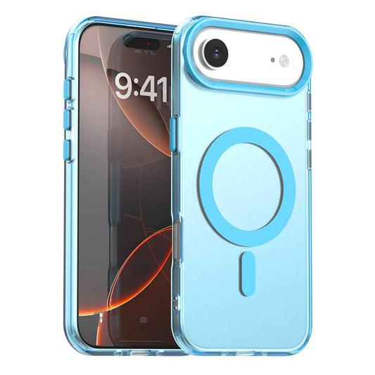Pouzdro MagSafe pro Apple iPhone 17 Air, Techsuit, CandyCase, Modrá