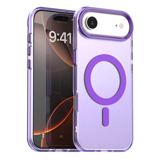 Pouzdro MagSafe pro Apple iPhone 17 Air, Techsuit, CandyCase, Fialová
