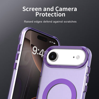 Pouzdro MagSafe pro Apple iPhone 17 Air, Techsuit, CandyCase, Fialová