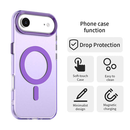 Pouzdro MagSafe pro Apple iPhone 17 Air, Techsuit, CandyCase, Fialová