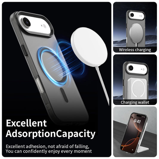 Pouzdro MagSafe pro Apple iPhone 17 Air, Techsuit, CandyCase, Černá