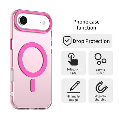 Pouzdro MagSafe pro Apple iPhone 17 Air, Techsuit, CandyCase, Růžová