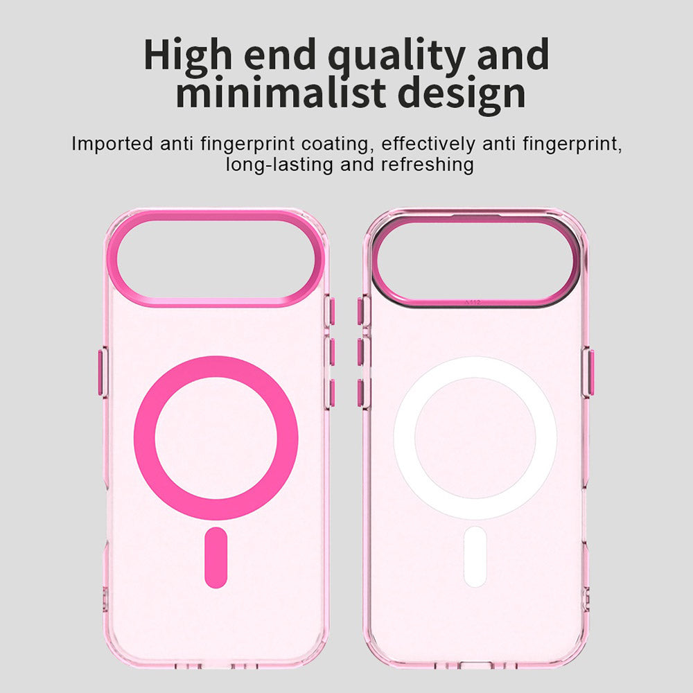 Pouzdro MagSafe pro Apple iPhone 17 Air, Techsuit, CandyCase, Růžová