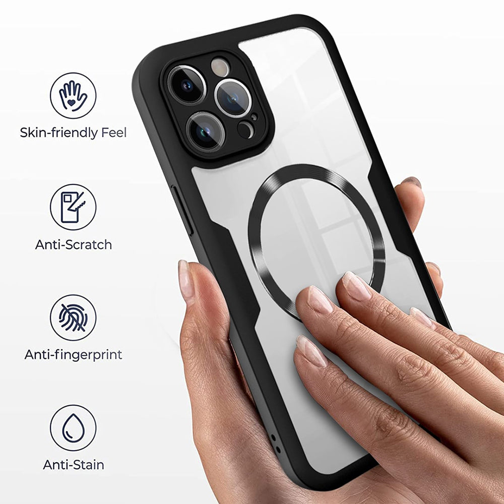 Pouzdro MagSafe pro Apple iPhone 17 Air, Techsuit, ColorVerse 360, Fialové