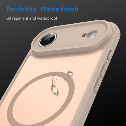 Pouzdro MagSafe pro Apple iPhone 17 Air, Techsuit, HaloFrost II, Zlaté