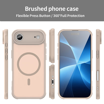 Pouzdro MagSafe pro Apple iPhone 17 Air, Techsuit, HaloFrost II, Zlaté