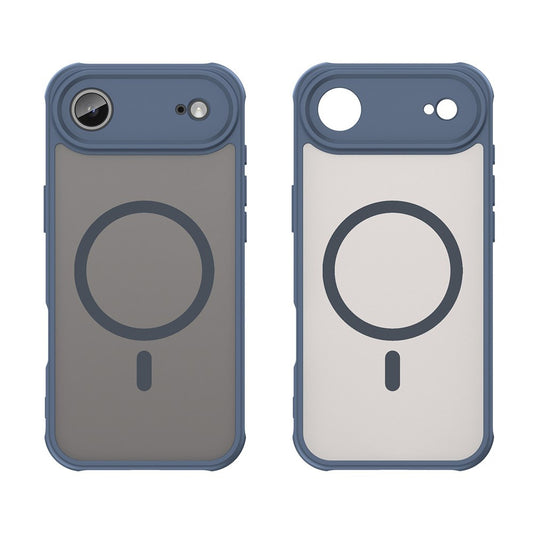 Pouzdro MagSafe pro Apple iPhone 17 Air, Techsuit, HaloFrost II, Námořnická modř