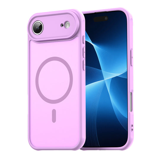 Pouzdro MagSafe pro Apple iPhone 17 Air, Techsuit, HaloFrost II, Růžová