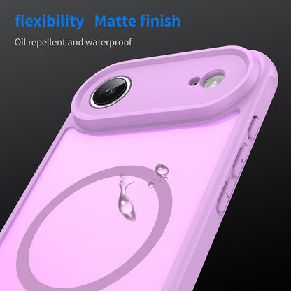 Pouzdro MagSafe pro Apple iPhone 17 Air, Techsuit, HaloFrost II, Růžová