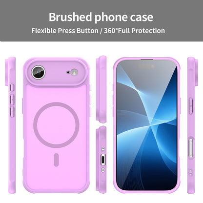 Pouzdro MagSafe pro Apple iPhone 17 Air, Techsuit, HaloFrost II, Růžová