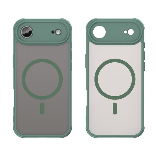 Pouzdro MagSafe pro Apple iPhone 17 Air, Techsuit, HaloFrost II, Zelená