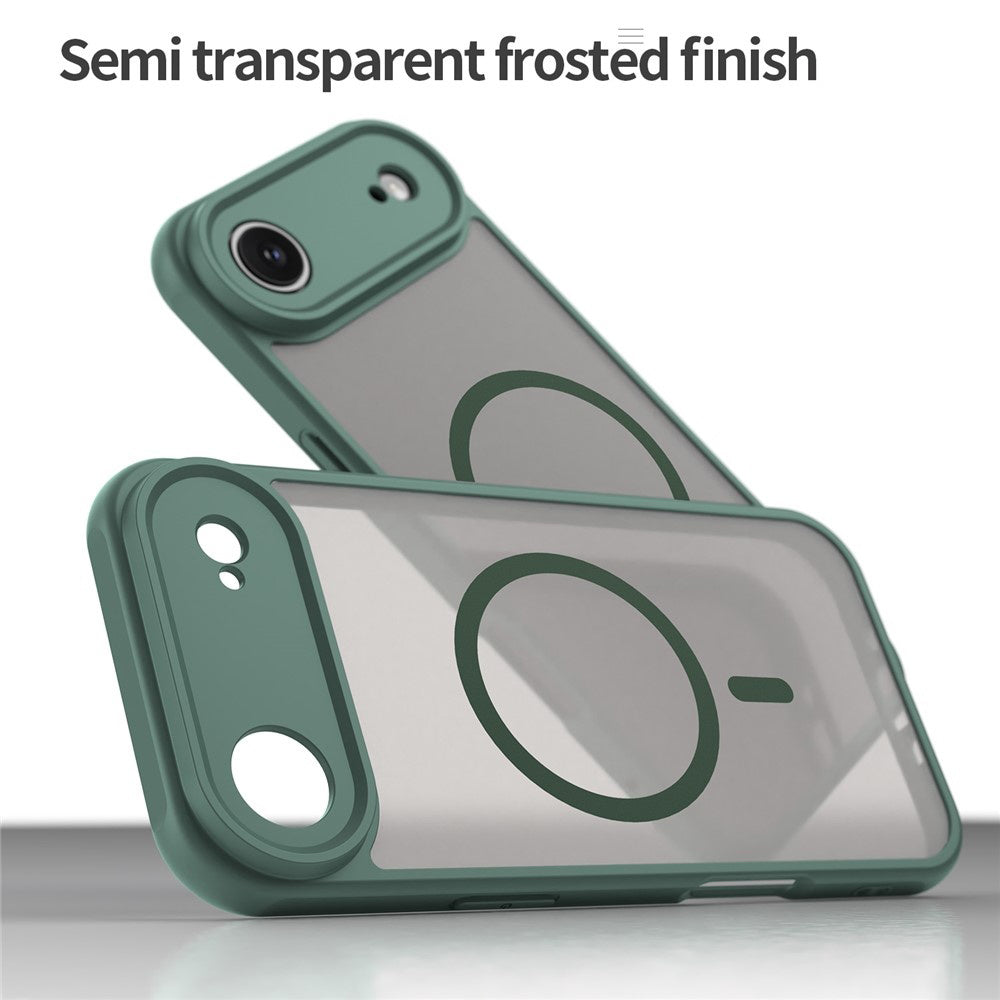 Pouzdro MagSafe pro Apple iPhone 17 Air, Techsuit, HaloFrost II, Zelená