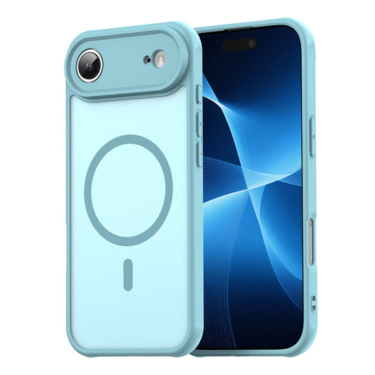 Pouzdro MagSafe pro Apple iPhone 17 Air, Techsuit, HaloFrost II, Světle zelená