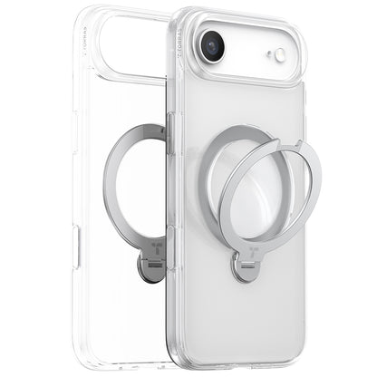 Pouzdro MagSafe pro Apple iPhone 17 Air, Torras, Ostand Spin, Průhledné
