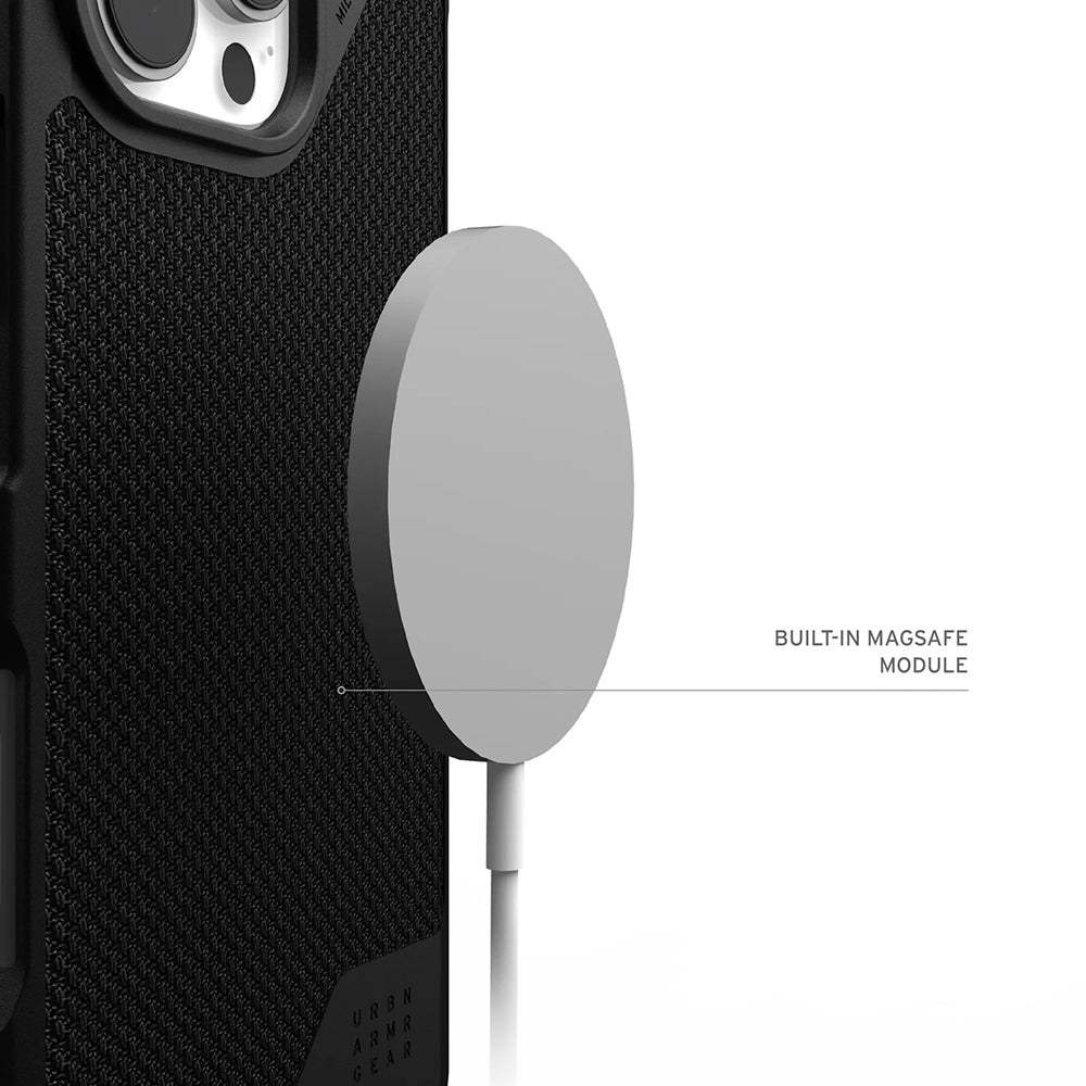 Pouzdro MagSafe pro Apple iPhone 17 Air, Urban Armor Gear, Metropolis LT Kevlar, Černá