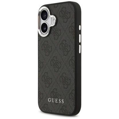 MagSafe Case for Apple iPhone 17, Guess, 4G Classic Logo, Black